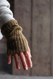 Brun Armvärmare Hedda Khaki