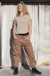 Braune Cargohose Grimeton Cargo New Brown