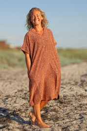 Braunes Kleid Quarz Kupfer