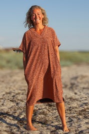 Braunes Kleid Quarz Kupfer