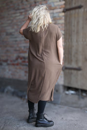 Brun Klänning Roxy Dark Choco