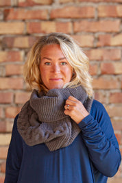 Grå Halsduk Ingrid Grey