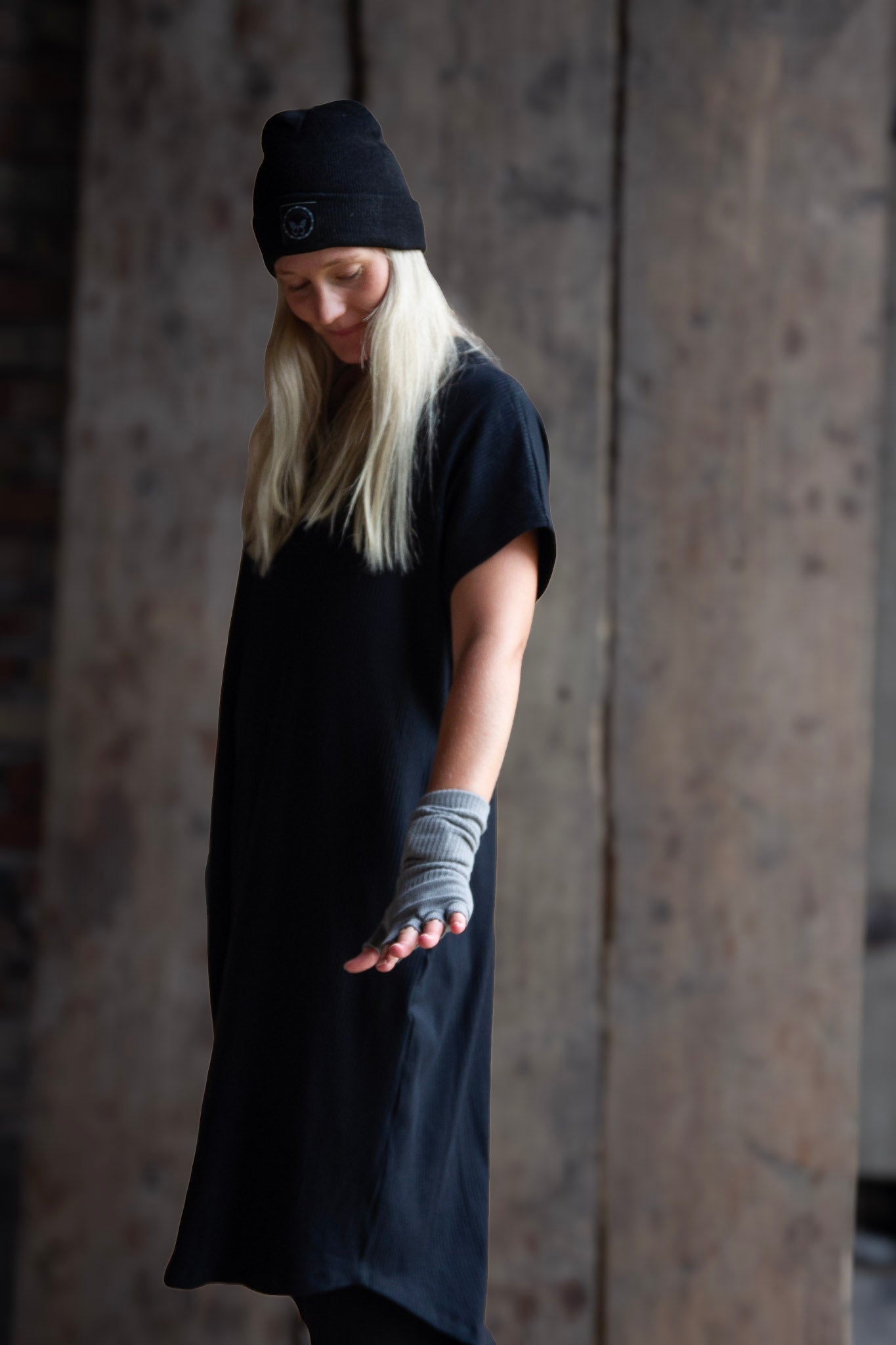 Grå Halvvante Tilda Winter Grey