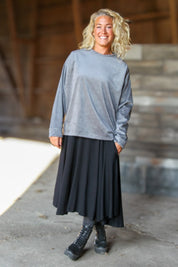 Harmaa villapaita Axtorna Tradewind Grey