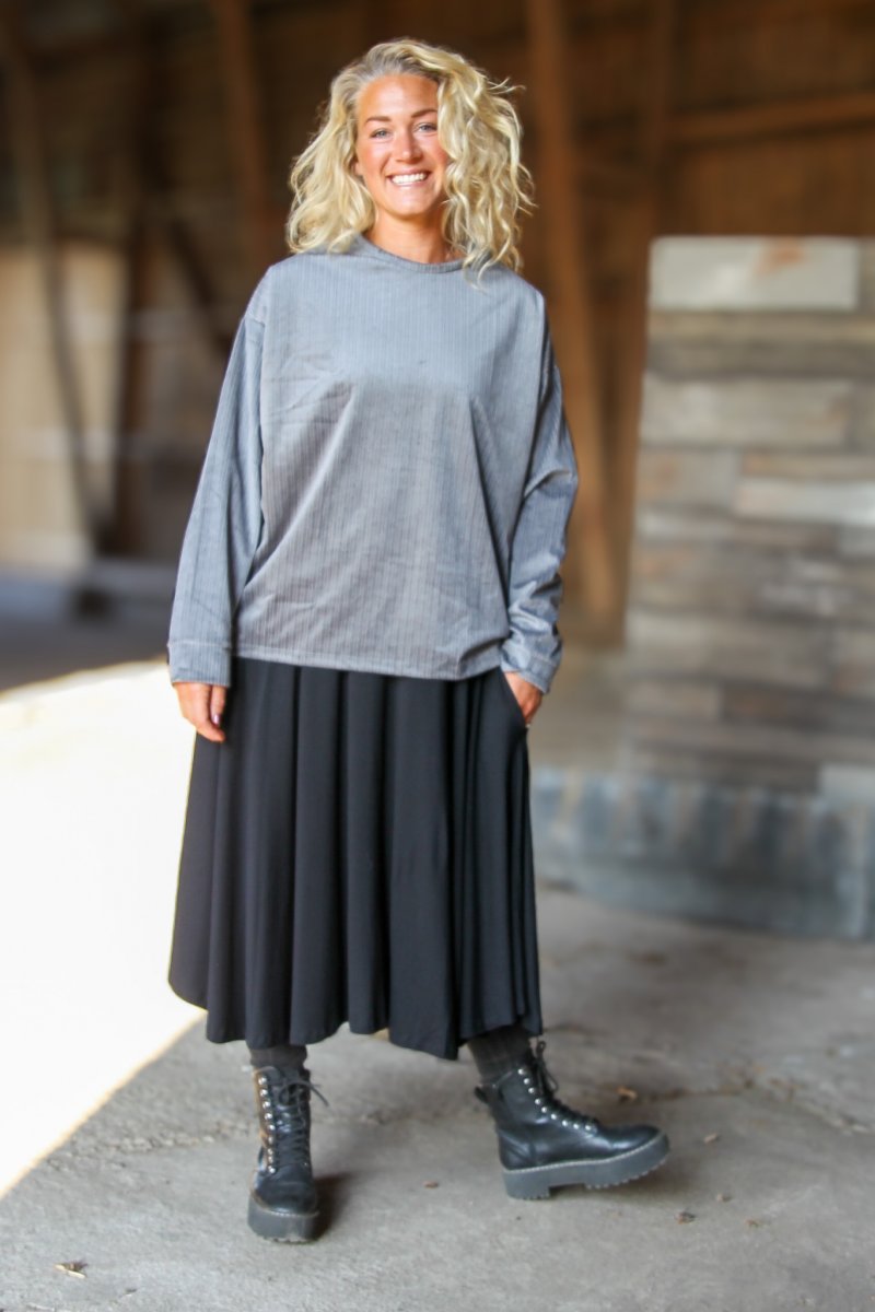 Harmaa villapaita Axtorna Tradewind Grey