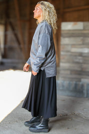Harmaa villapaita Axtorna Tradewind Grey