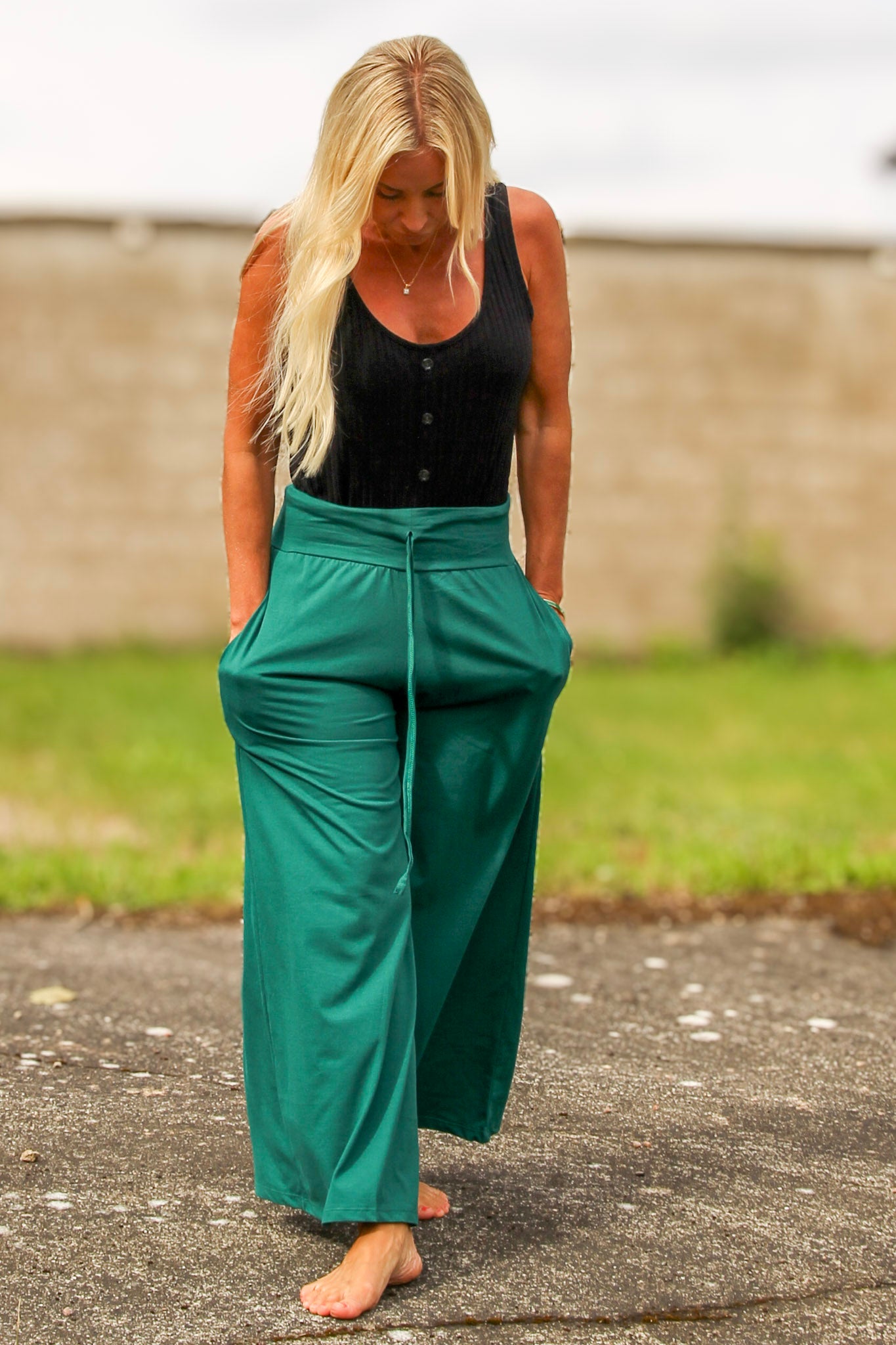 Lahina bukser grøn
