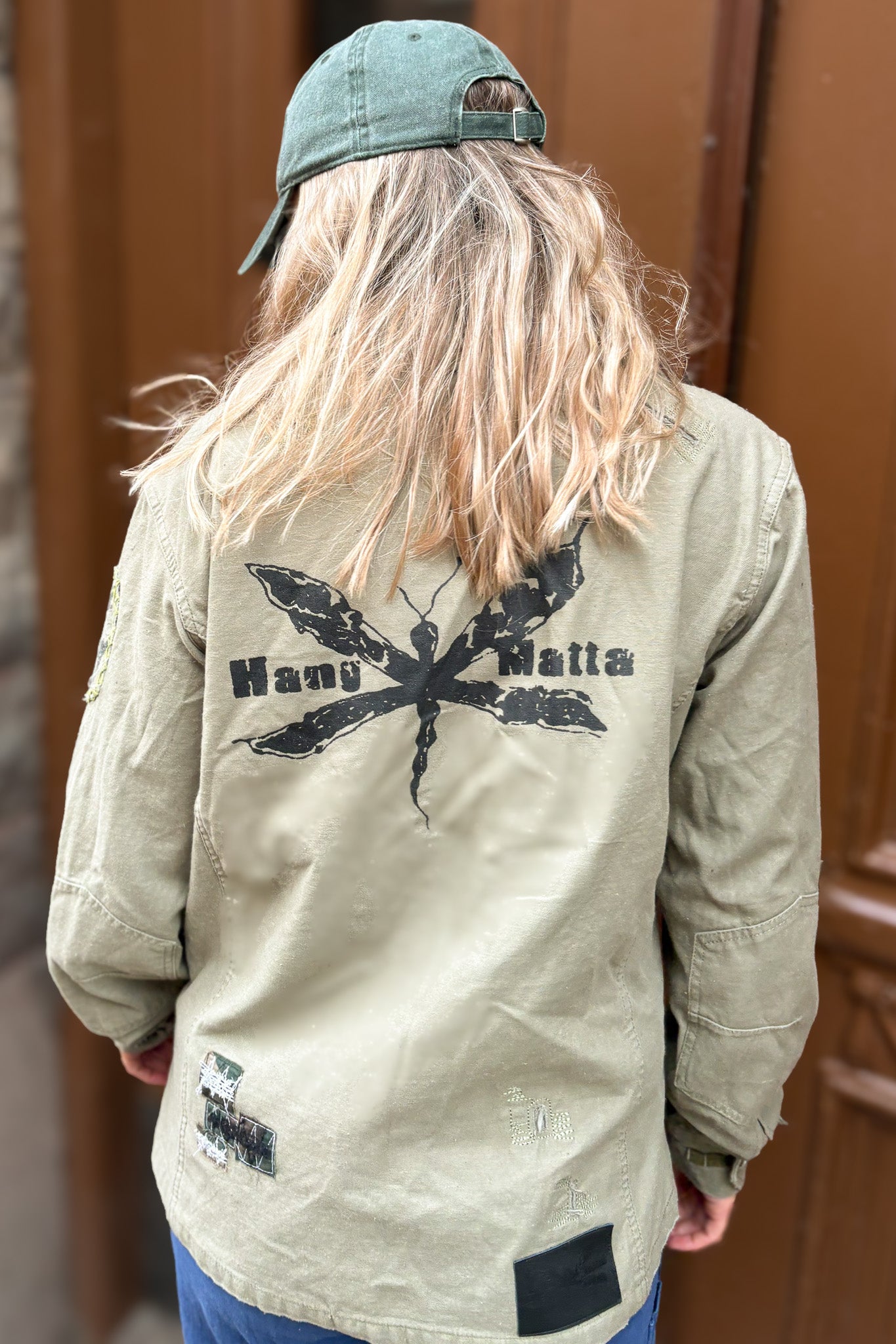 Grön Jacka Hangmatta Vintage Green