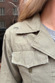 Grön Jacka Hangmatta Vintage Green