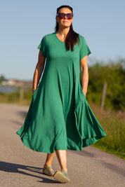 Grön Klänning Ballerina Original Green