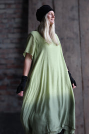 Grön Klänning Svala Fade Olive Green
