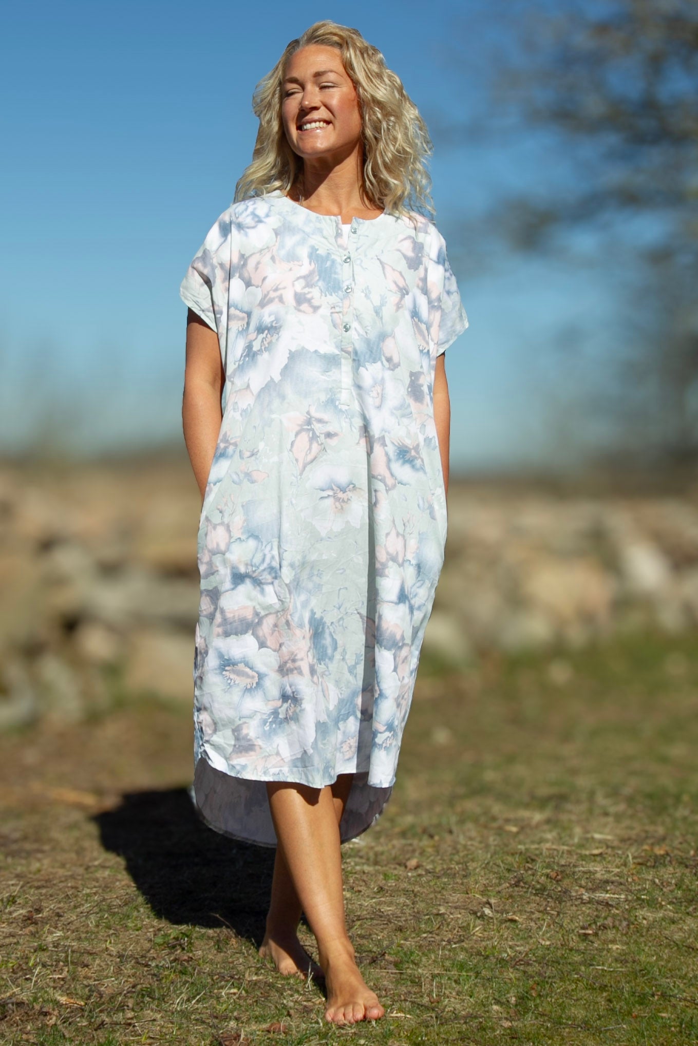 Green Floral Dress Juliana Green