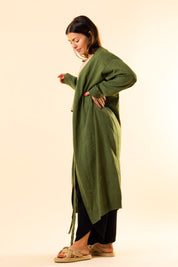 Green Cardigan Kvarnsveden Green