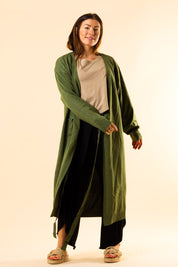 Green Cardigan Kvarnsveden Green