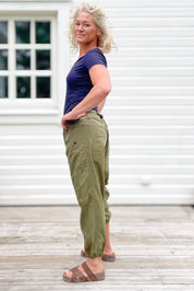 Green Cargo trousers Grimeton Cargo New Green