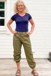 Green Cargo trousers Grimeton Cargo New Green