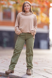 Grüne Cargohose Teahupoo Cargo Warm Green
