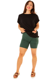 Vihreät Pyöräilyhousut Basic Forest Green