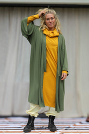 Green Kimono Warm Green