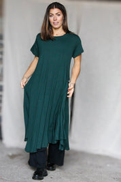Groene jurk Ballerina Origineel Boreal Groen