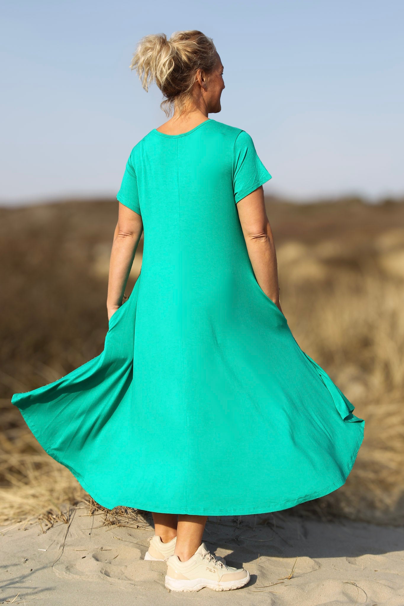 Grön Klänning Ballerina Original Green