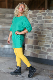 Green Tunic Glomen Green