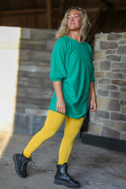 Green Tunic Glomen Green