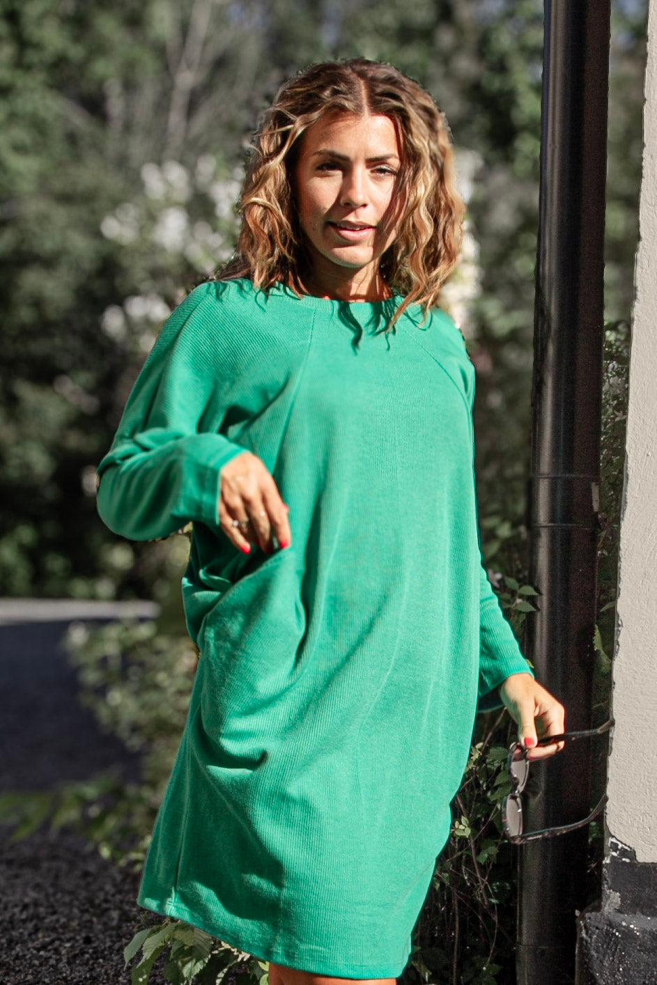 Green Dress Niva Green