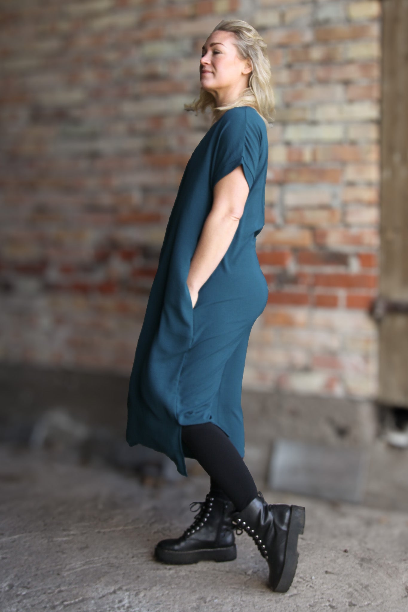 Grøn Kjole Roxy Cold Green