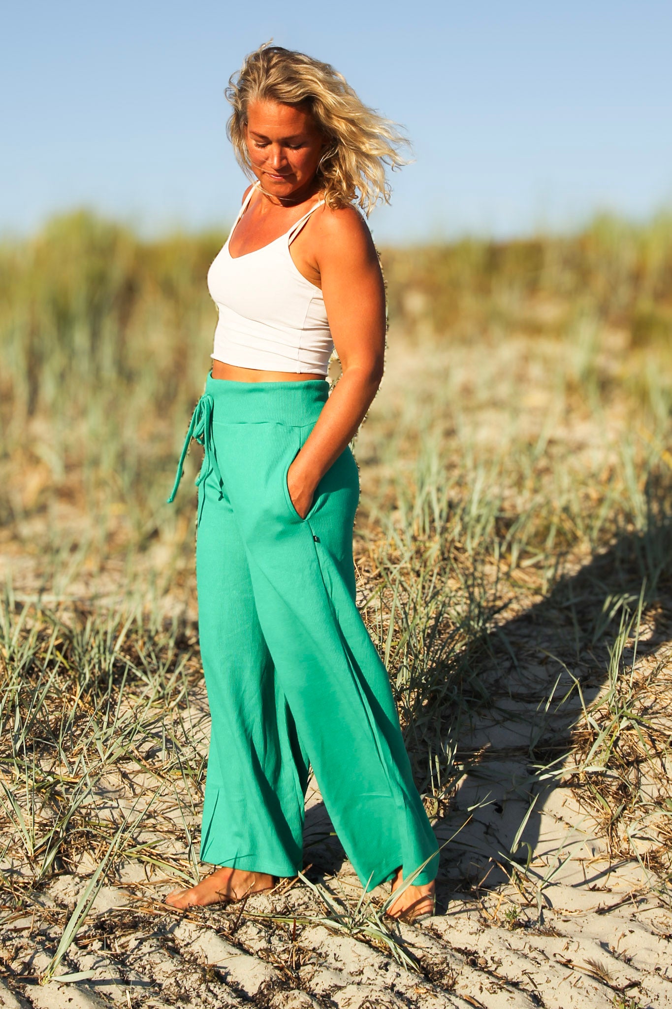 Green Lounge Pants Pharos Green