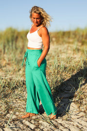 Green Lounge Pants Pharos Green