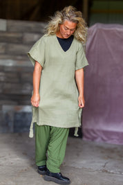 Green Tunic Almo Elm Green