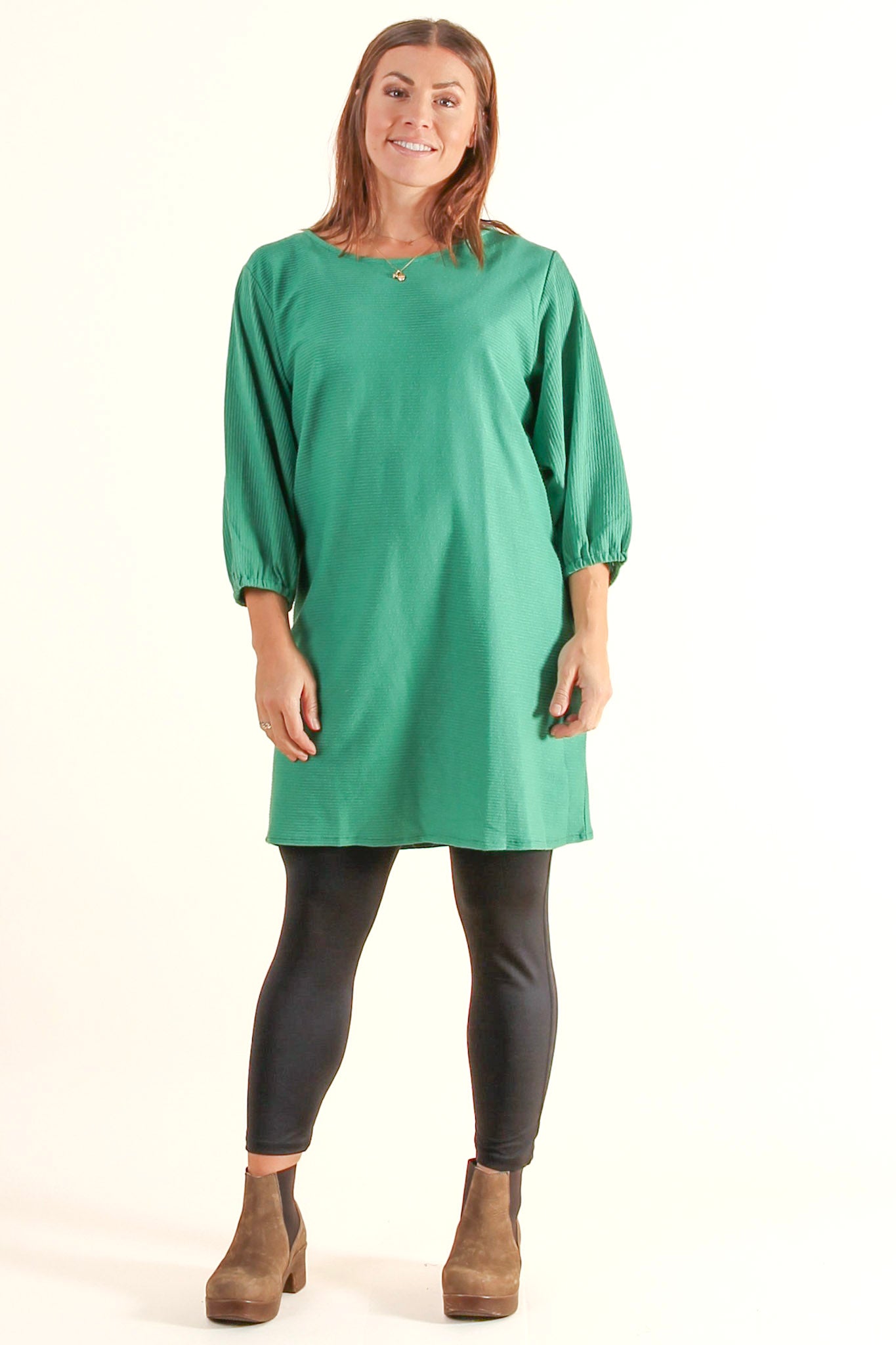 Green Tunic Glomen Green