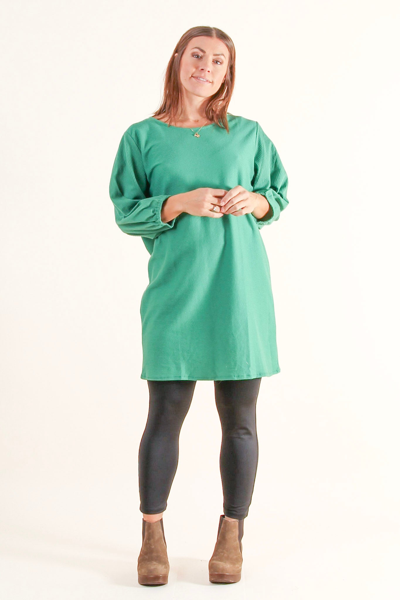 Green Tunic Glomen Green