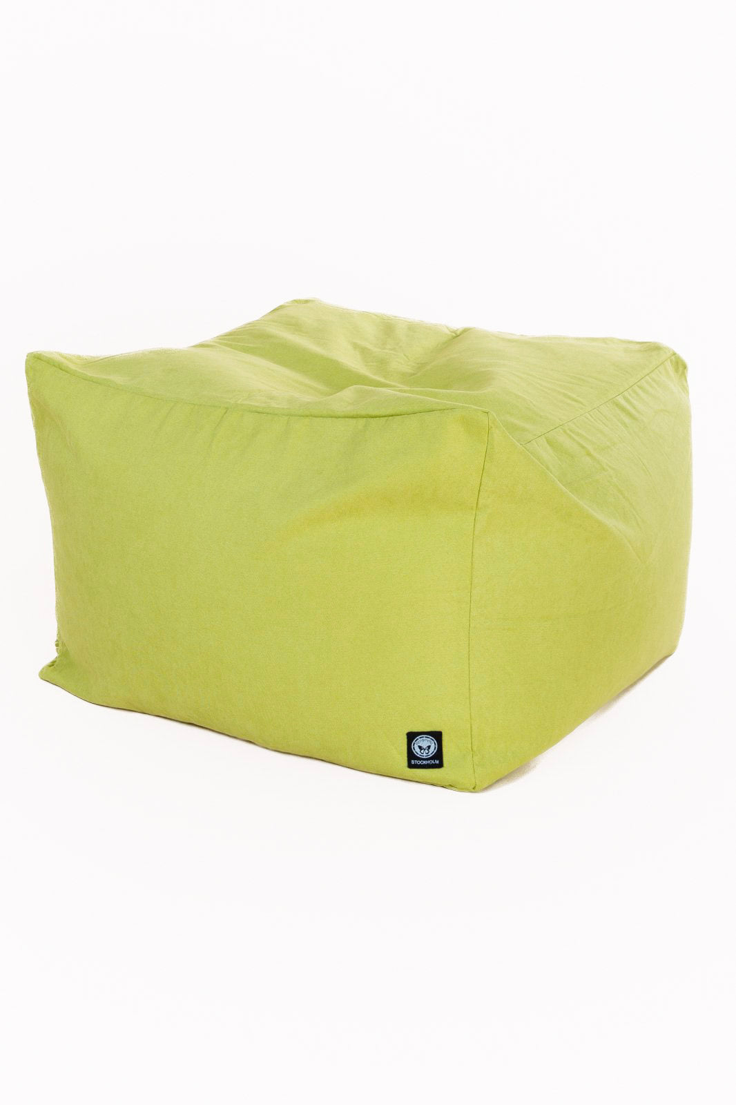 Green Cover Pouf Sandön Apple Green