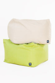 Green Cover Pouf Sandön Apple Green