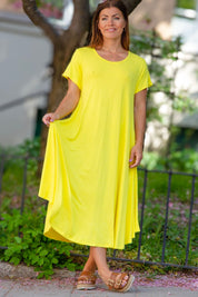 Gul Klänning Ballerina Original New Yellow