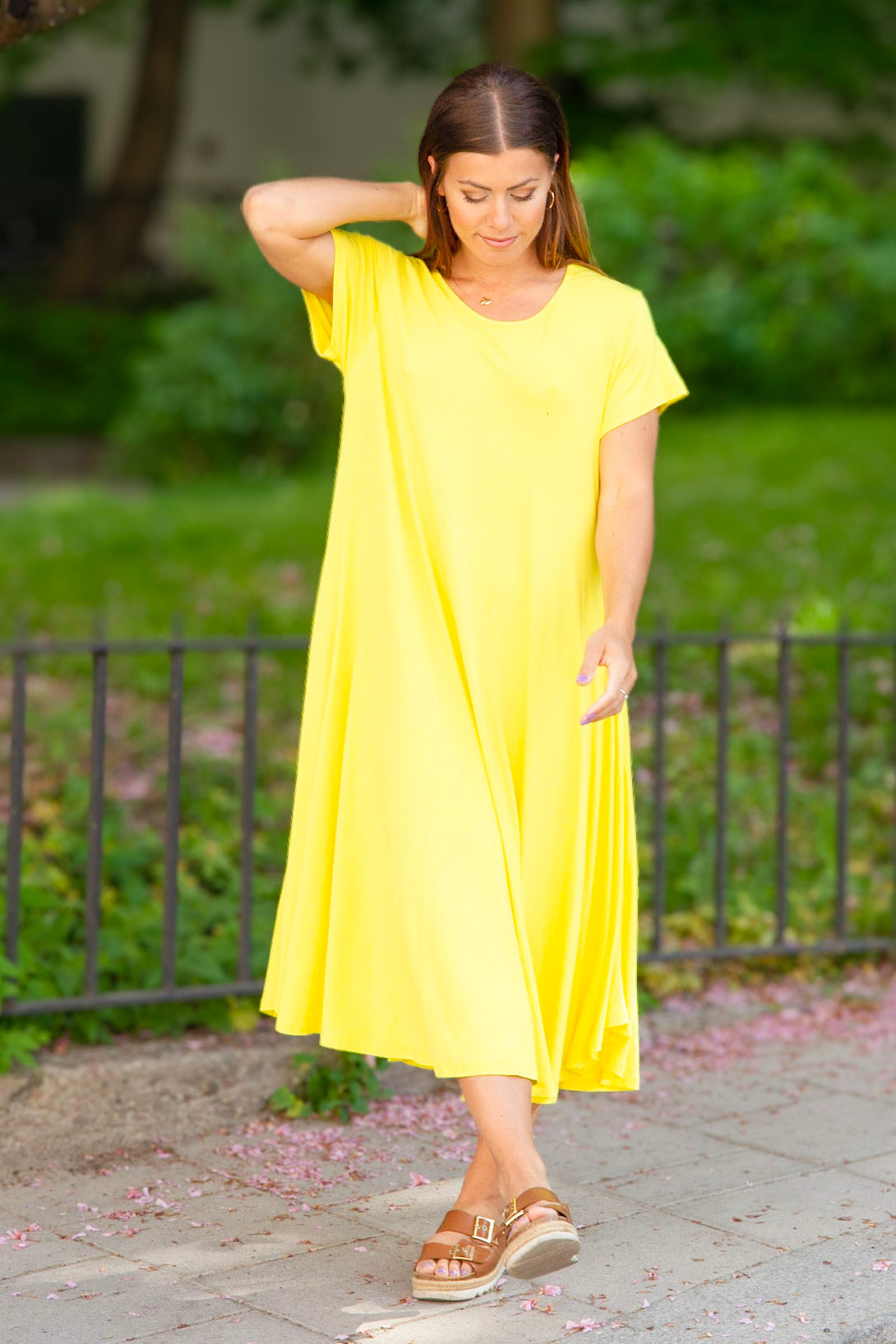 Gul Klänning Ballerina Original New Yellow