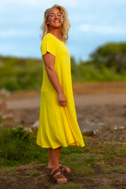Gul Klänning Ballerina Original New Yellow