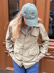 Grön Jacka Hangmatta Vintage Green