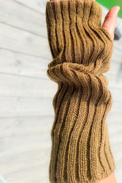 Brun Armvärmare Hedda Khaki
