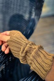 Brun Armvärmare Hedda Khaki