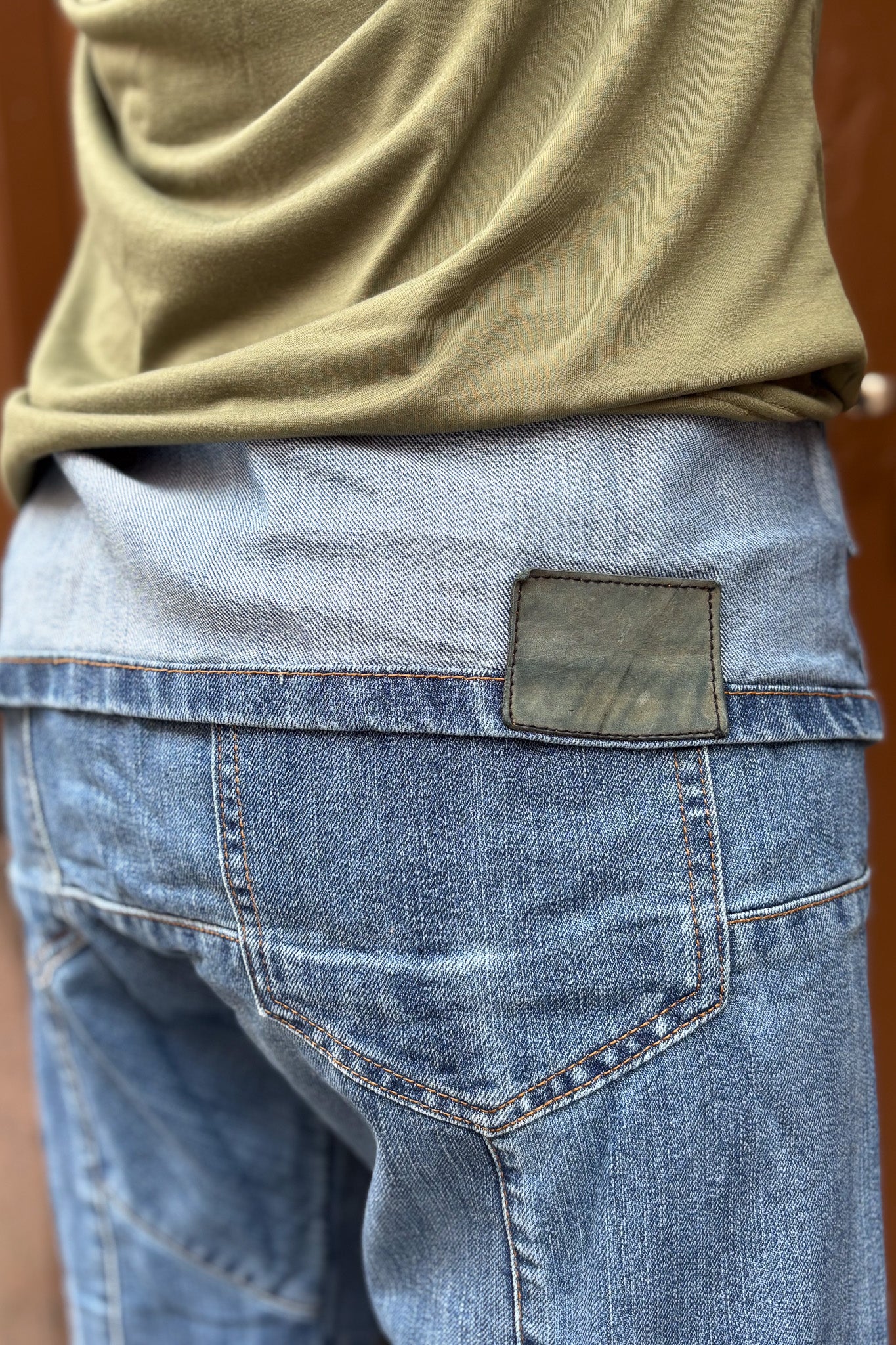 Indigoblå Vikjeans Vintage Indigo Blue