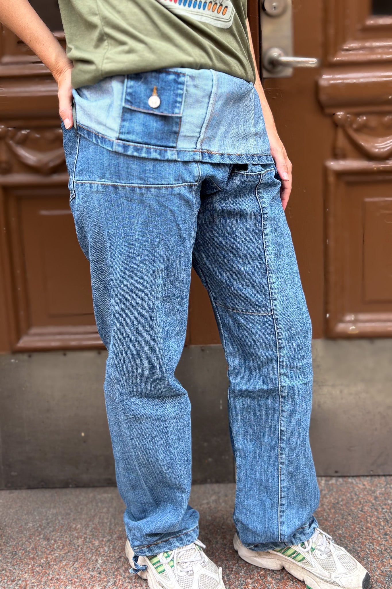 Indigoblå Vikjeans Vintage Indigo Blue