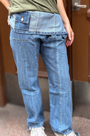 Indigoblå Vikjeans Vintage Indigo Blue