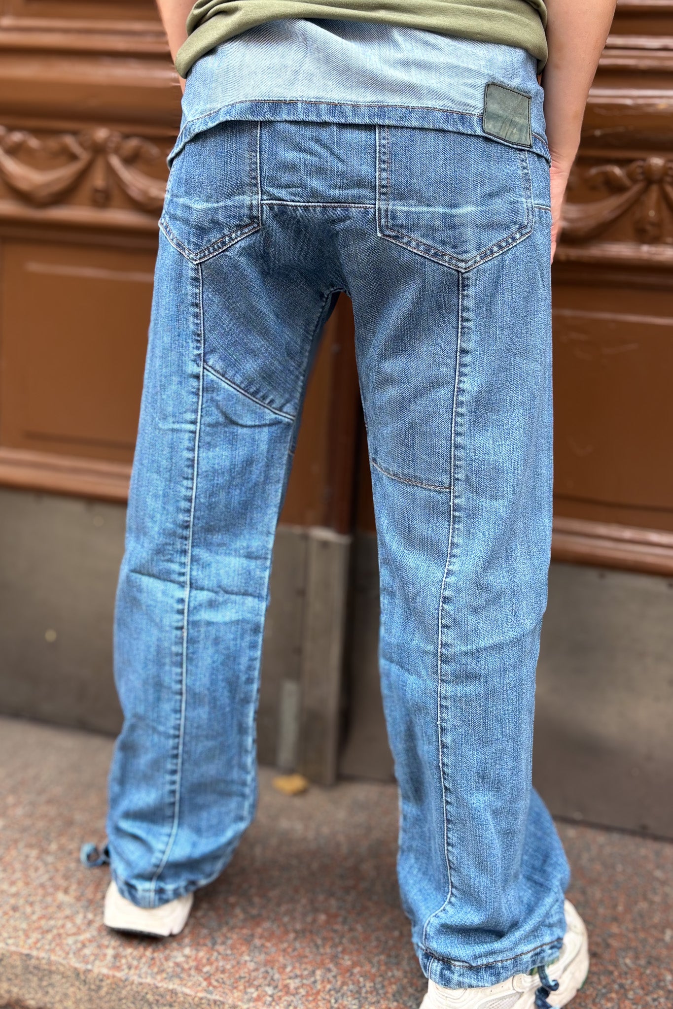 Indigoblå Vikjeans Vintage Indigo Blue