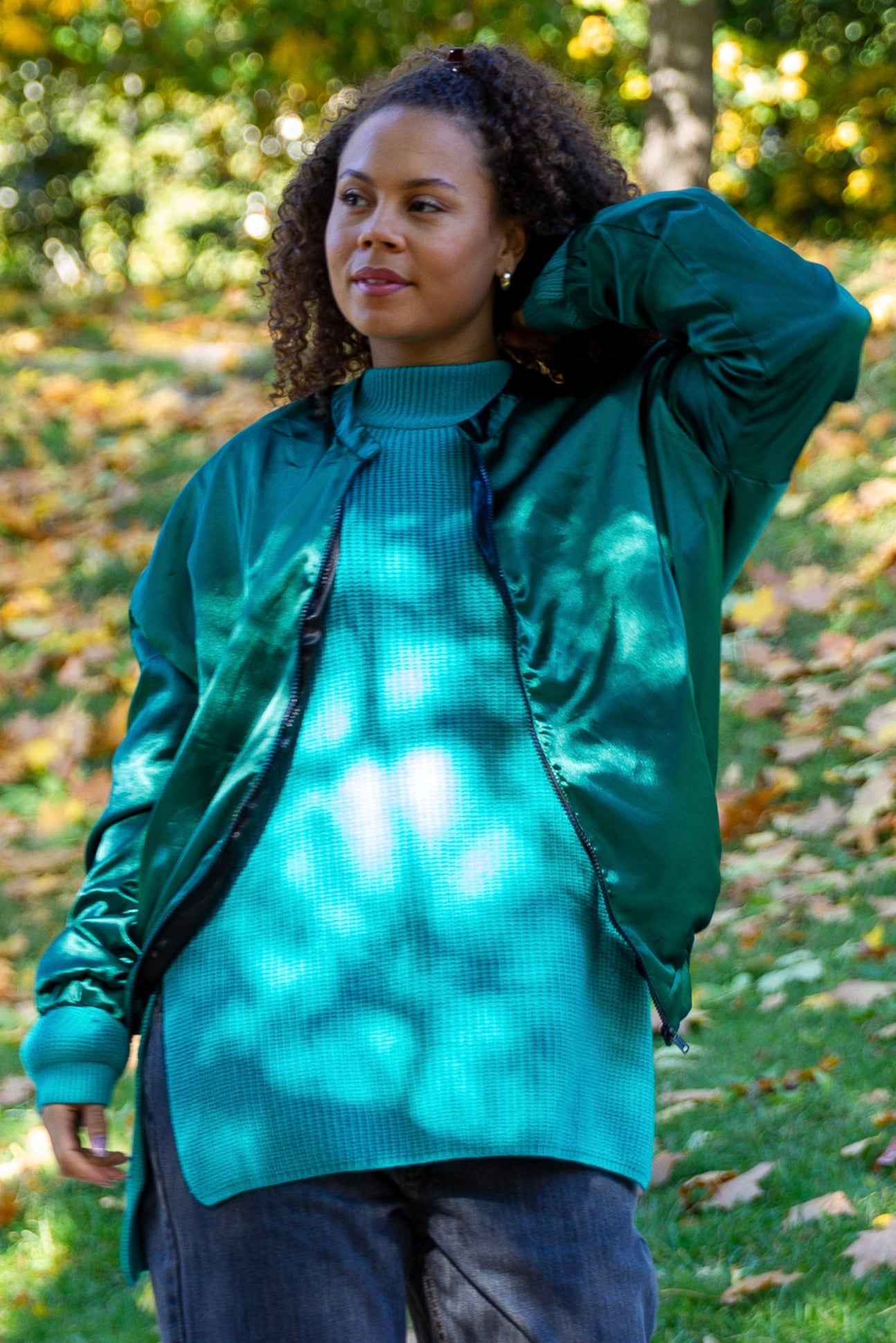 Green Jacket Bering Green