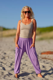 Lila Byxa Pockety Purple