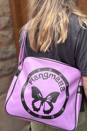 Lila Hangmatta Vintage Väska Purple