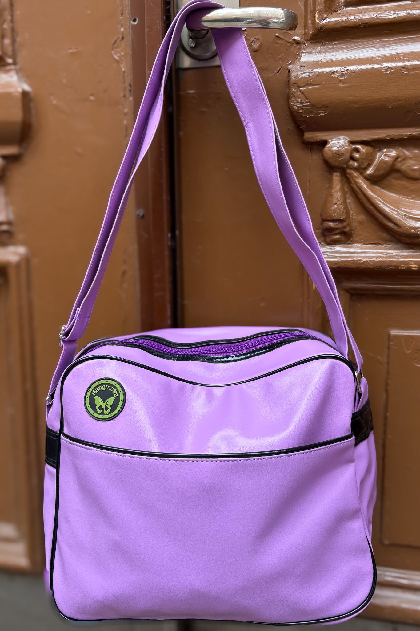 Lila Hangmatta Vintage Väska Purple